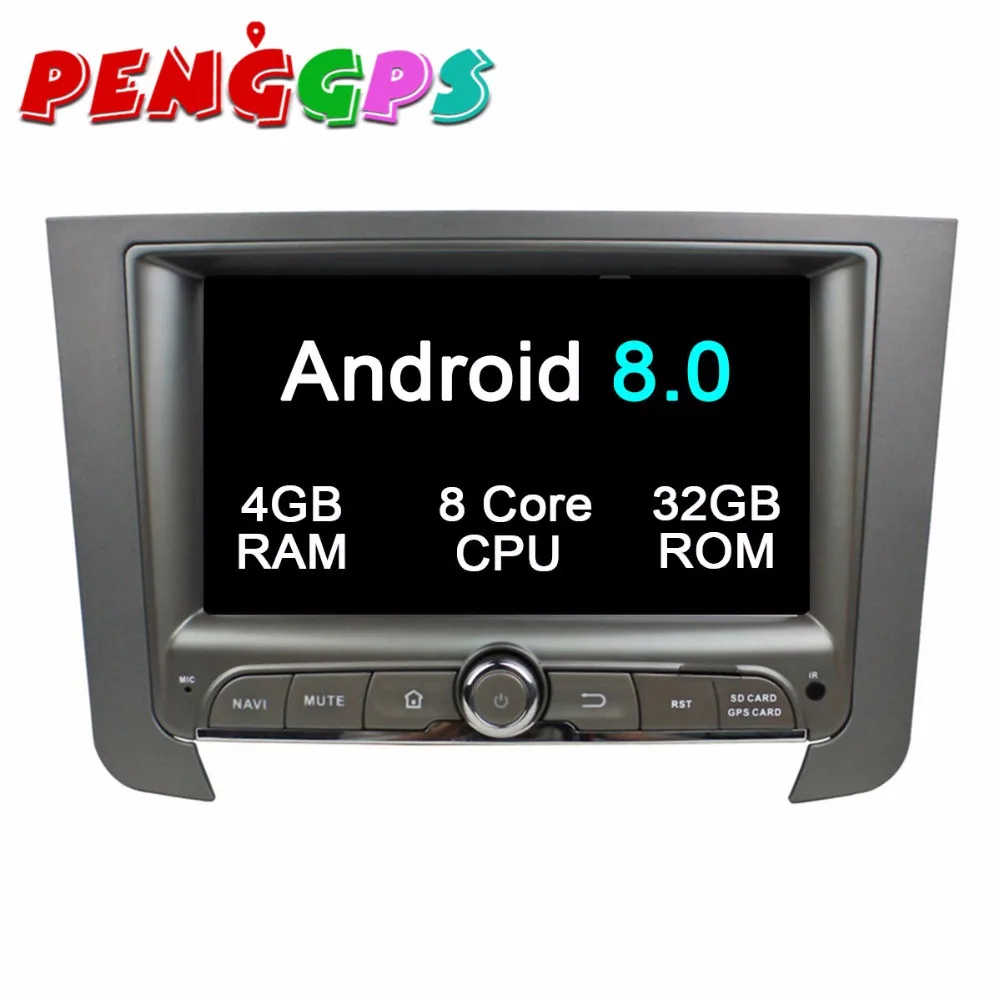 Автомобильный DVD плеер Android 8 0 GPS навигация головное устройство для Ssangyong REXTON 2014 2015