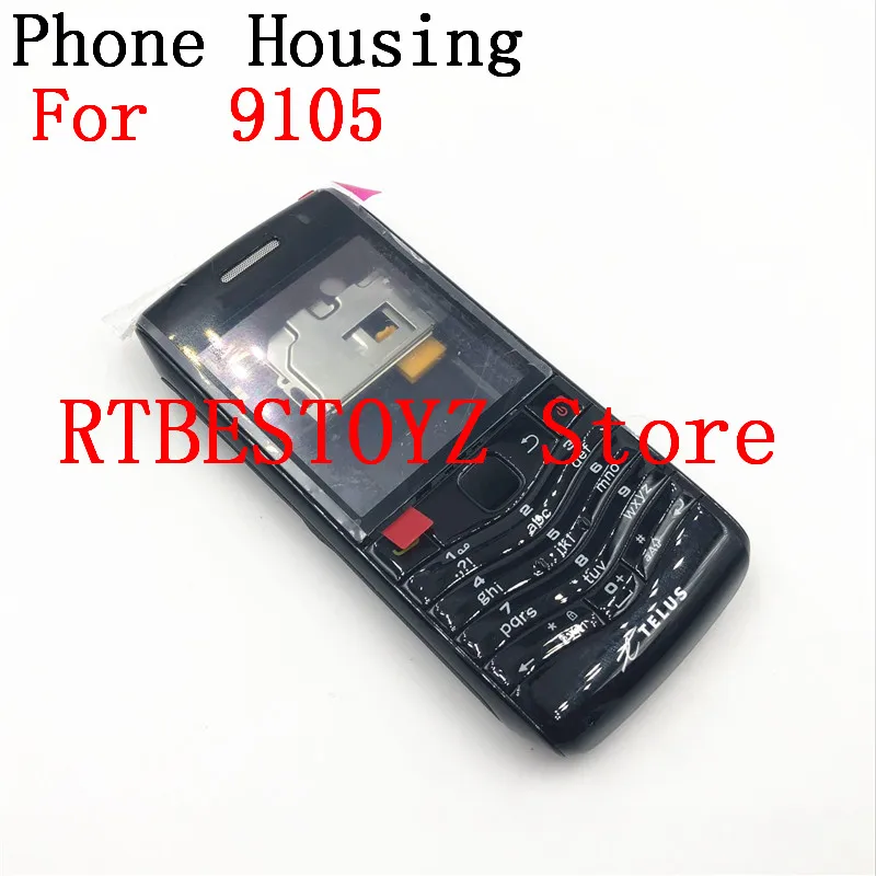 RTBESTOYZ для BlackBerry Pearl 3g 9105 9100 новый оригинальный полный мобильный телефон Корпус