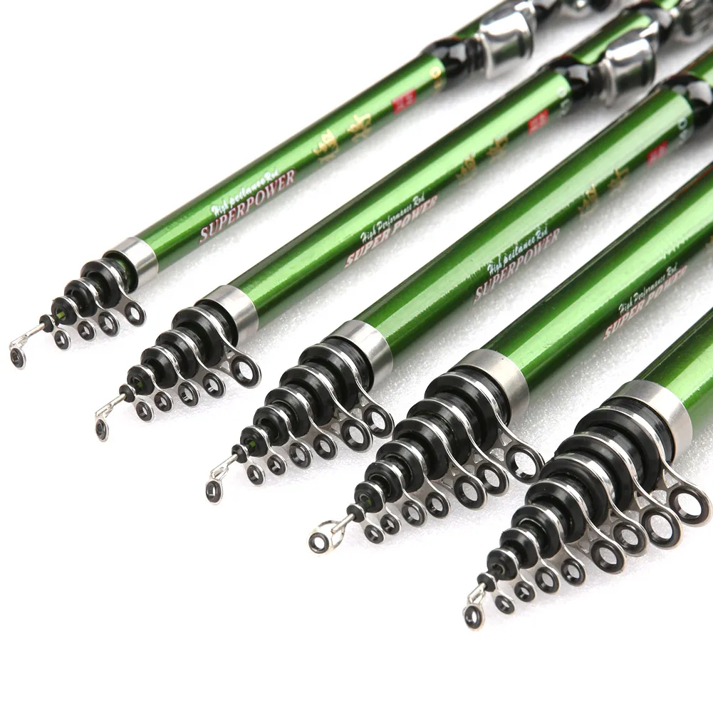 

1 Pcs Fishing Rod Pole Telescopic Ceramics Guided Ring Portable for Anglers Lake MC889