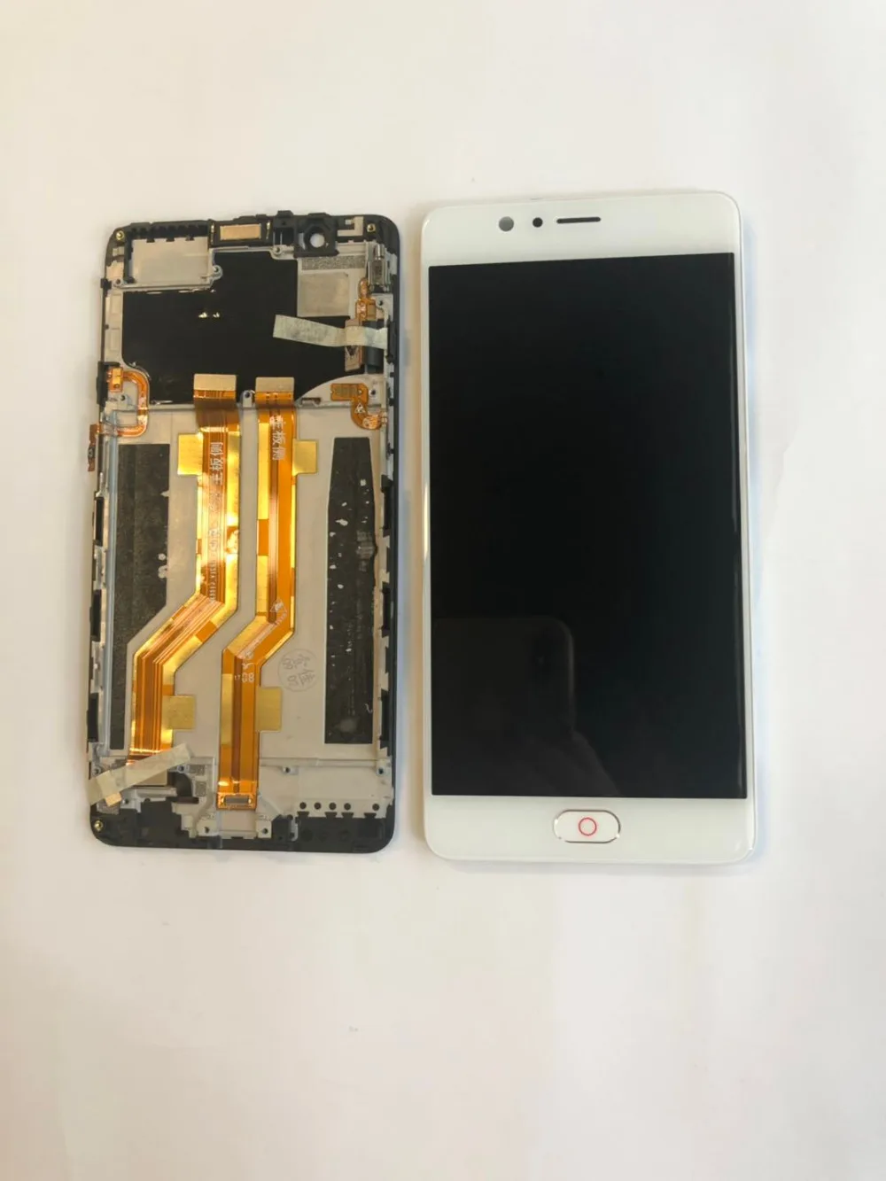 Для zte Nubia M2 NX551J с fingerprinter черный белый Amoled ЖК-экран ЖК-дисплей кодирующий преобразователь сенсорного экрана в сборе рамка+ инструмент