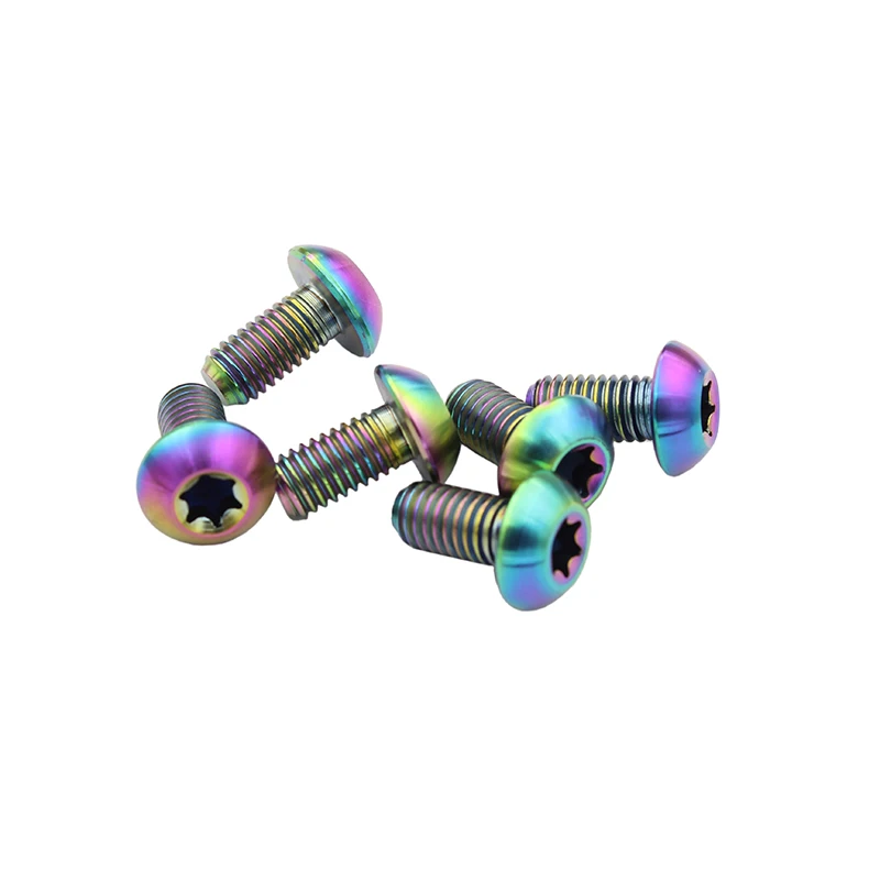 M5 * 10 мм держатель болтов из титана для велосипеда винт ротора T25 Torx Велоспорт MTB