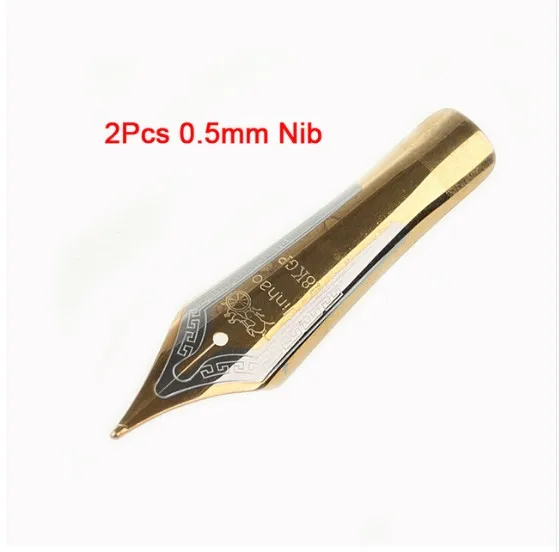 AD Jinhao X450 классический толстый корпус 1,0 мм изгиб перо каллиграфия ручка Высокое качество Металл перьевая ручка Роскошные чернила подарочные ручки для письма - Цвет: AD