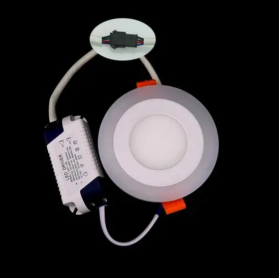 2 шт. ультратонкие квадратные светодиодные потолочные лампы 9 Вт 16 24 Вт|panel light|round