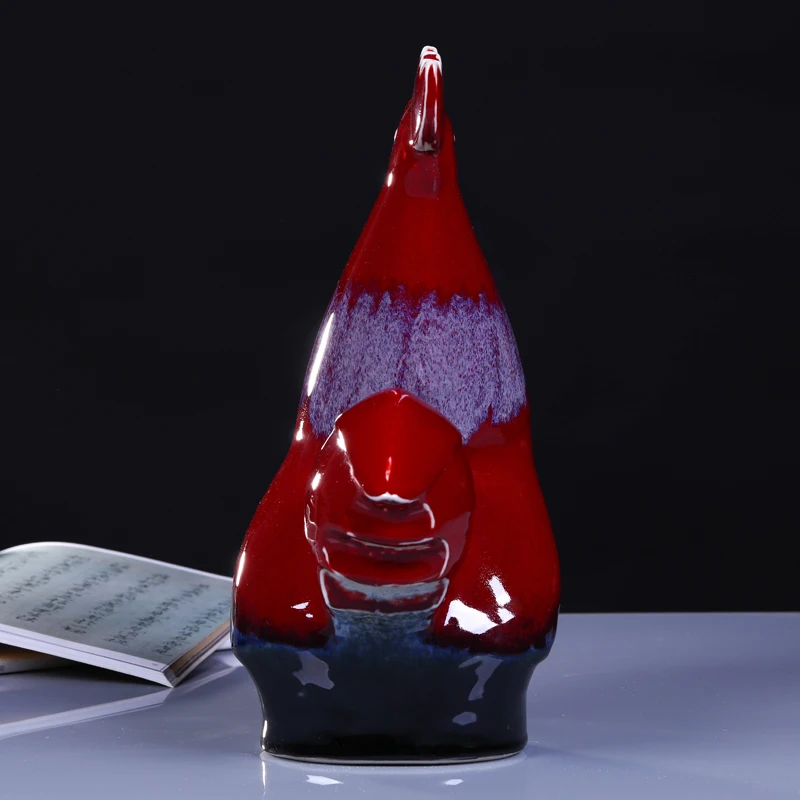 Керамические украшения ручной работы скульптура из фарфора эмаль изменение