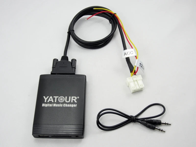 Автомобильный радиоприемник Yatour USB SD AUX цифровой интерфейс для Nissan Xtrail Almera Qashqai Teana