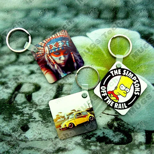 10 шт./лот Оптовая Продажа Модный diy OEM сублимационный брелок деревянные