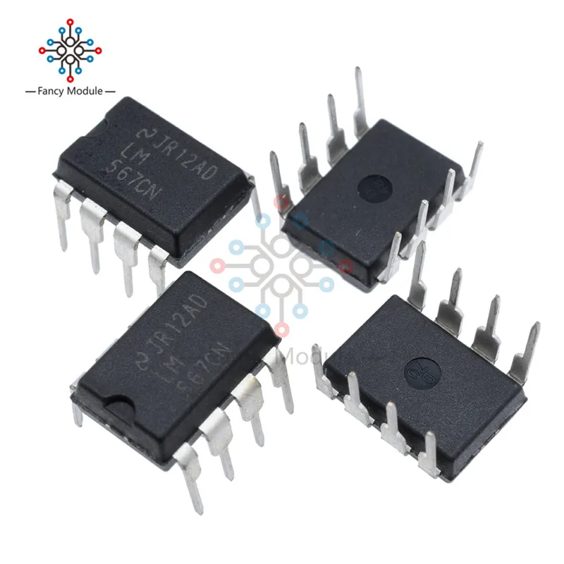 10PCS LM567CN DIP-8 LM567 Tone Decoder CHIP Original IC | Инструменты