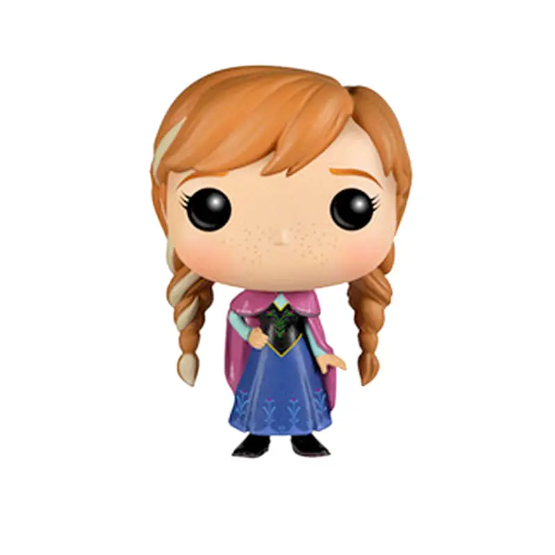 Funko POP Kawaii Холодное сердце Снежная королева принцесса кукла Анна Эльза Коллекция ПВХ Фигурки игрушки для детей подарок на день рождения