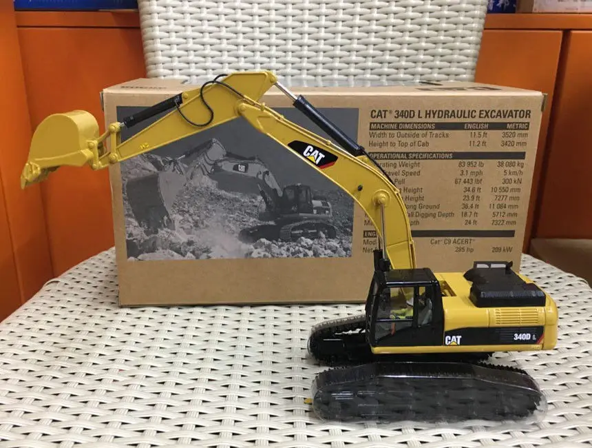

Caterpillar Cat 340D L Hydraulic Excavator 1/50 Metal By Diecast Masters #85908
