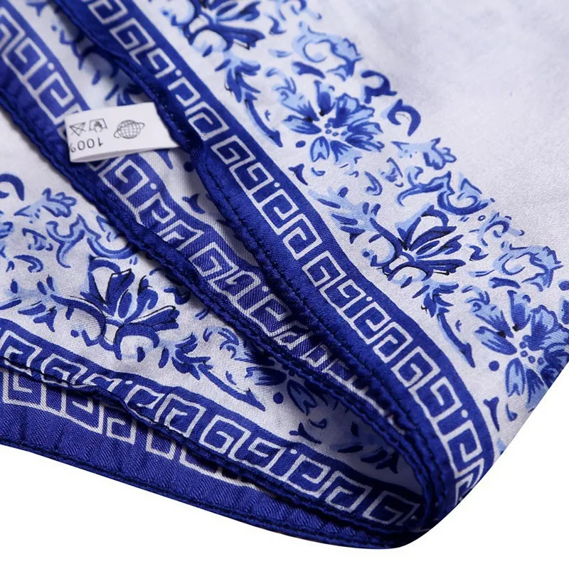 LING / фарфор печать площади шелковый шарф женский ladies scarf，женщина любимая