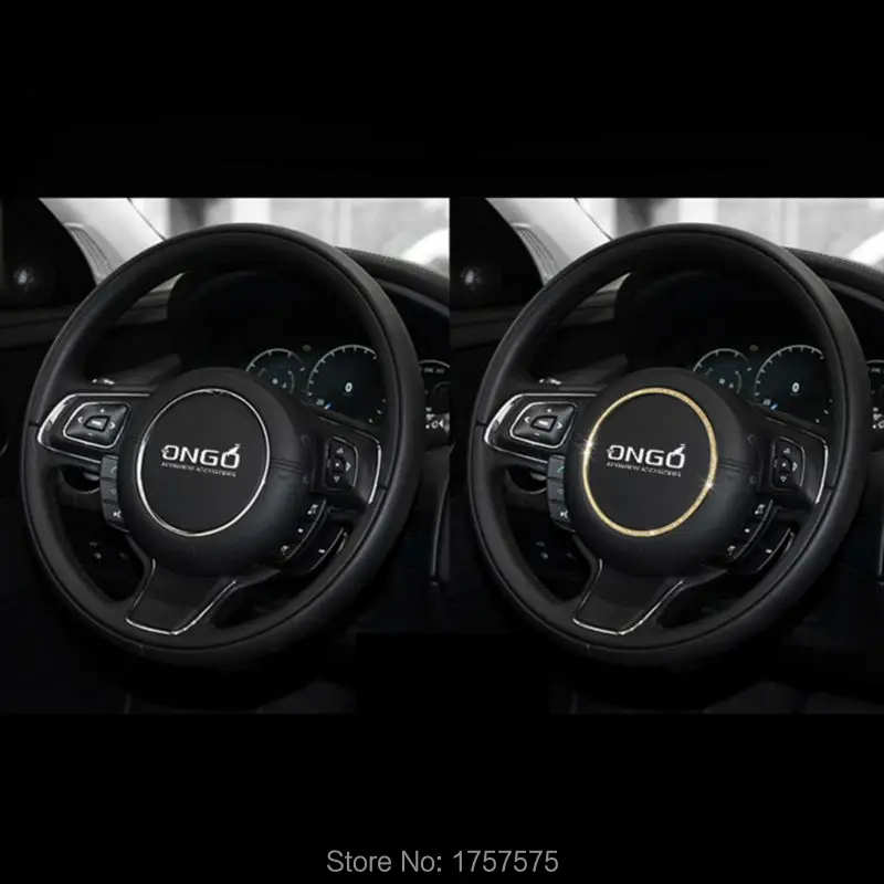 Серебряное/Золотое кольцо для руля Jaguar XF/ XE/ XJ/F-Pace/F- Type автомобильные аксессуары