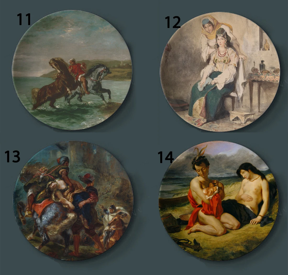 Delacroix Лодка на ветру и искусственная керамическая домашняя декоративная