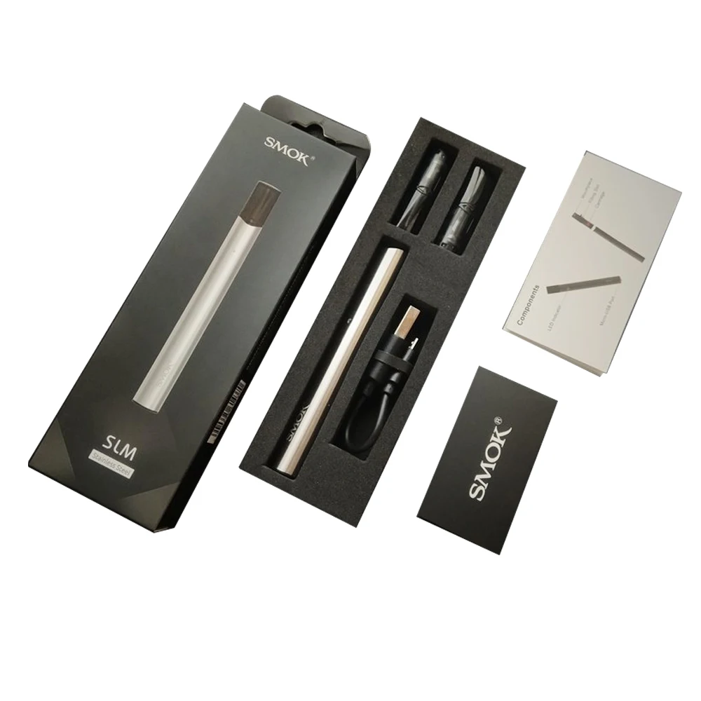 Оригинальный набор SMOK SLM Stick Vapor KIT батарея 250 мА/ч 0 8 мл электронная сигарета