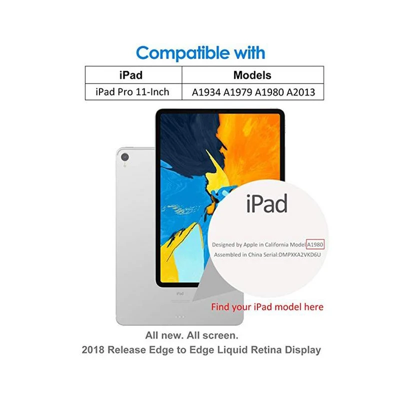 Умный Магнитный чехол для нового iPad Pro, 11 дюймов,, ультратонкий противоударный чехол из искусственной кожи с тройной подставкой для iPad Pro 12,9