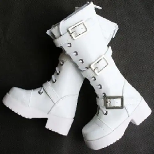 [Wamami] 16 # белый 1/4 MSD DZ DOD BJD Dollfie кожаные ботинки/обувь|Куклы| |