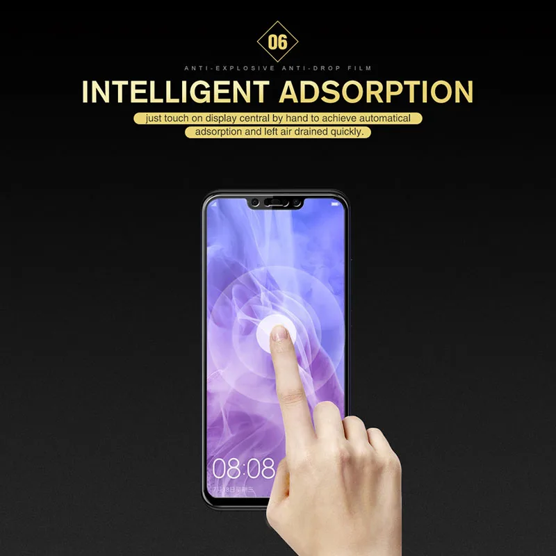 

3D 9H Tempered Glass For Huawei Nova 3i 3 5T 7i Screen Protector For Huawei P Samrt P20 P30 P40 Lite Honor 10X 10 9