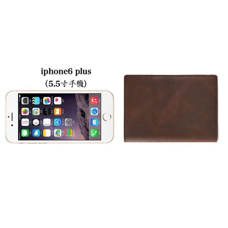 Бумажники из коровьей кожи в стиле ретро для мужчин и женщин многофункциональная