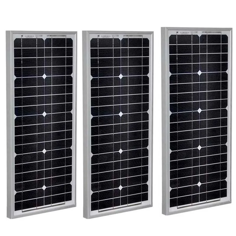 Panneau Solaire 12 В 20 Вт 3 шт. Zonnepanelen 60 солнечная батарея Портативное Солнечное Зарядное