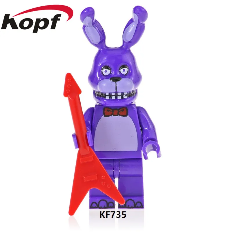 KF734 20 шт мультфильм Пять ночей у Фредди баллонбой Фокси Золотой Фредди строительные блоки фигурки подарок игрушки для детей - Цвет: KF735 20pcs No Box