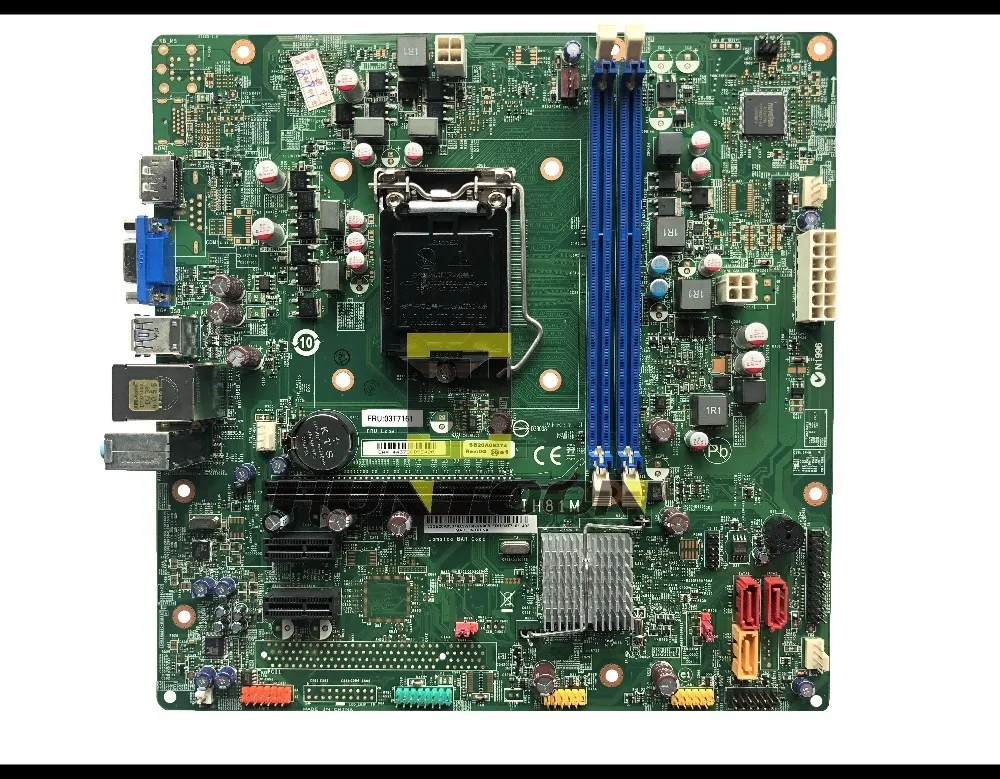 FRU:03T7161 для Lenovo ThinkCentre E73 IH81M H81 материнская плата DDR3 высокого качества 100% полностью