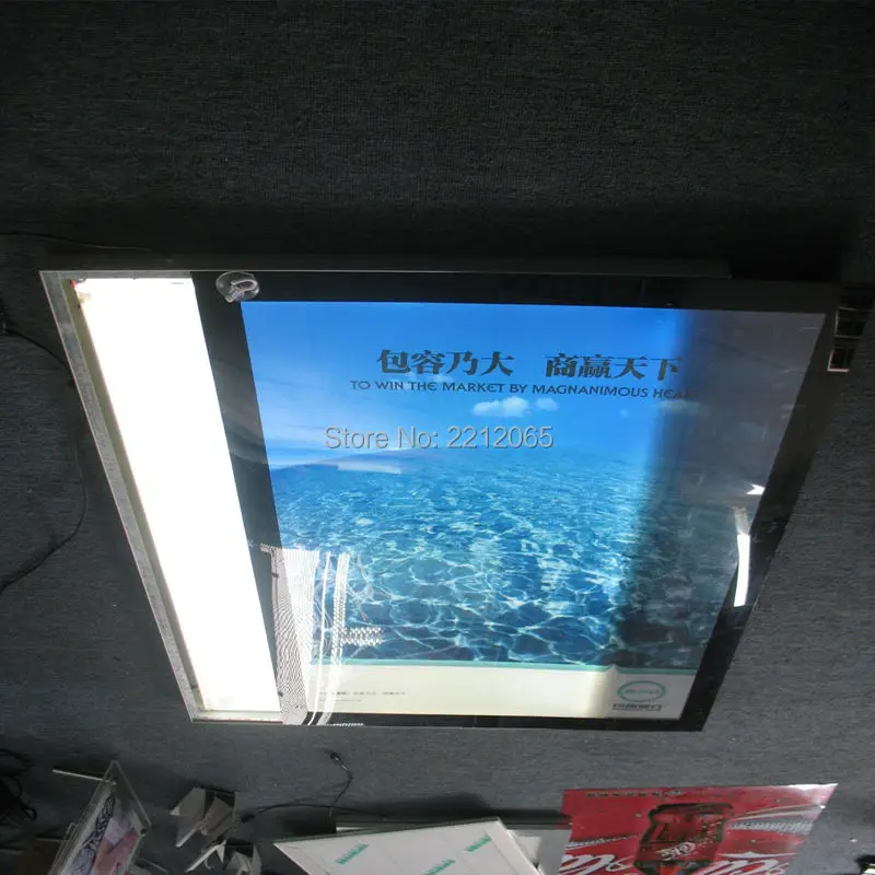 Односторонняя столешница A2 алюминиевая рамка магнитная Светодиодная панель