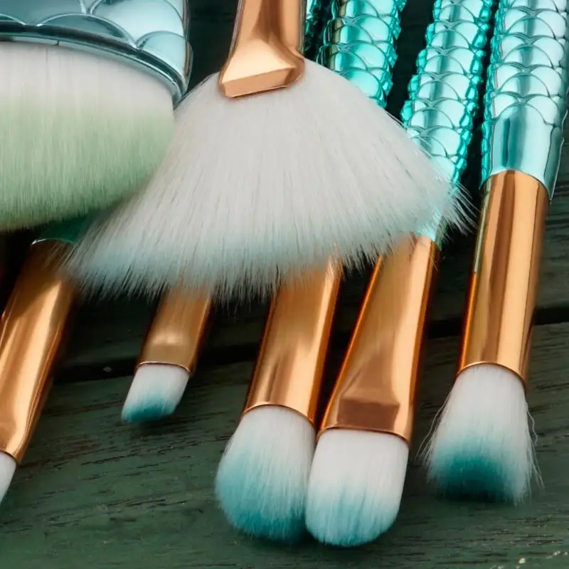 11 шт. набор кистей для макияжа|Аппликатор теней век| |