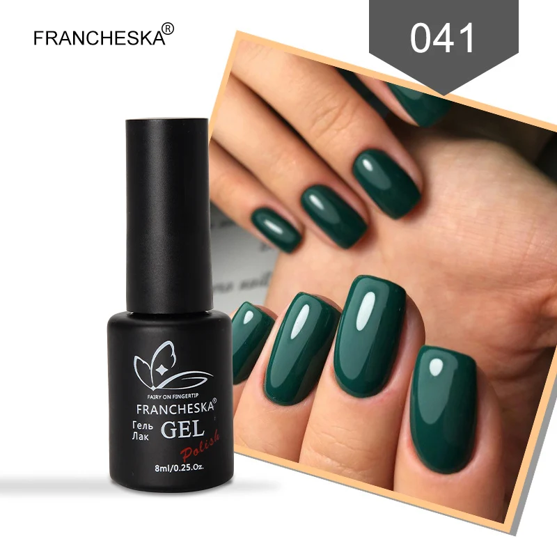 Francheska 041 Горячая Распродажа, Гель-лак для ногтей, замачиваемый Гель-лак для ногтей, Гель-лак, УФ-гель, стойкий лак для ногтей, hybrydowe unas off white, лак - Цвет: Francheska 041