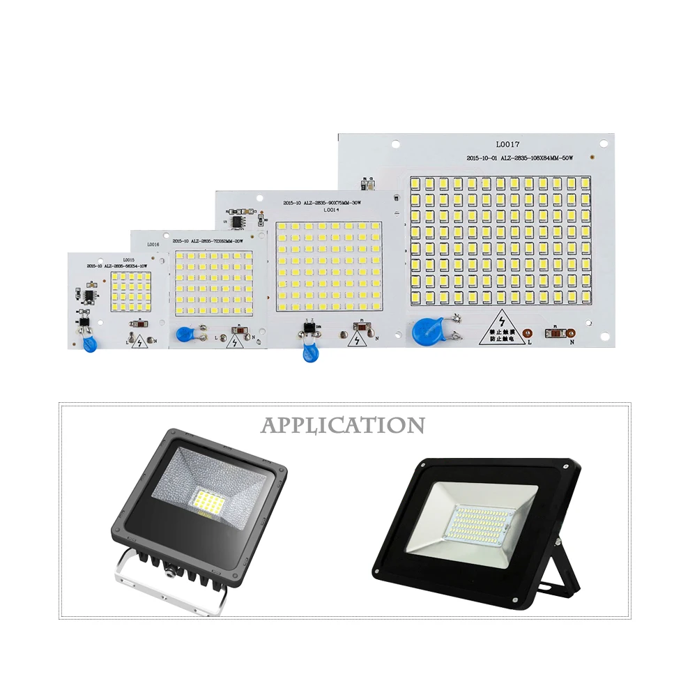 

Умная ИС (интеграционная схема поверхностного монтажа светодиодный светильник чип 220V мощностью 10 Вт, 20 Вт, 30 Вт, 50 Вт светильник источник 2835 ...