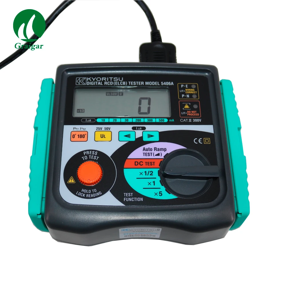 

KYORITSU 5406A Digital RCD (ELCB) Testers High Accuracy
