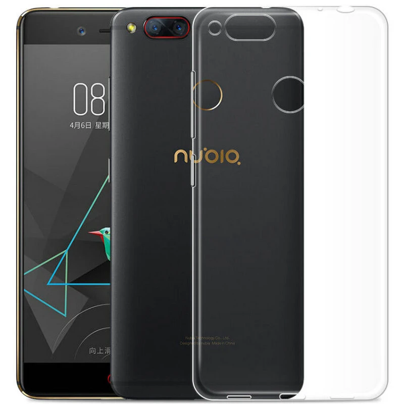 Clear Transparent Soft Silicone TPU Case For ZTE Nubia Z11 MiniS Max M2 Lite Z17 Mini N2 N1 Ultra Thin Protective Cover |