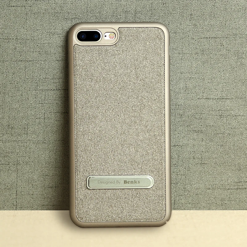 Benks деловой Магнитный чехол для Apple IPhone 7 из джинсовой ткани с высокой плотностью +