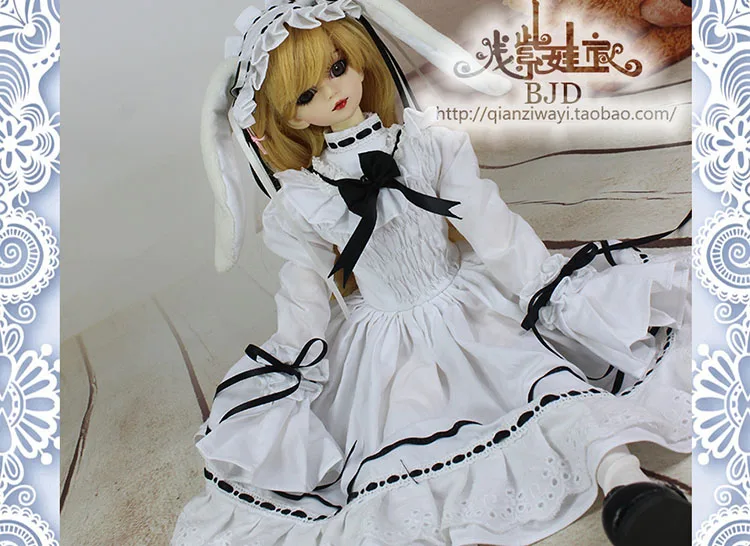 Аксессуары для шарнирной одежды масштаб 1/4 1/3 костюм горничной куклы/SD куклы в