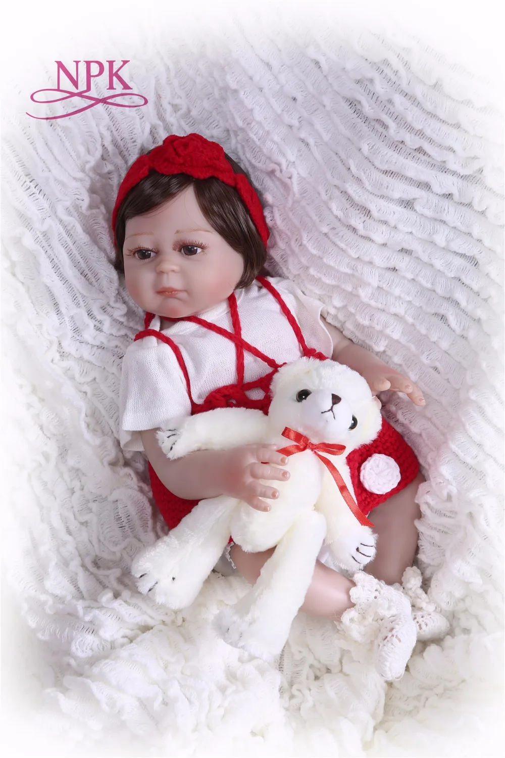Bonecas reborn Girl bebe 20&quot50cm full silicone baby dolls toys for children gift can bathe newborn alive doll | Игрушки и хобби