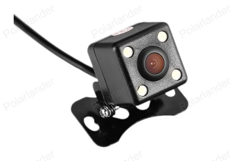 Лидер продаж Автомобильная камера заднего вида ночного видения CCD 4 светодиода