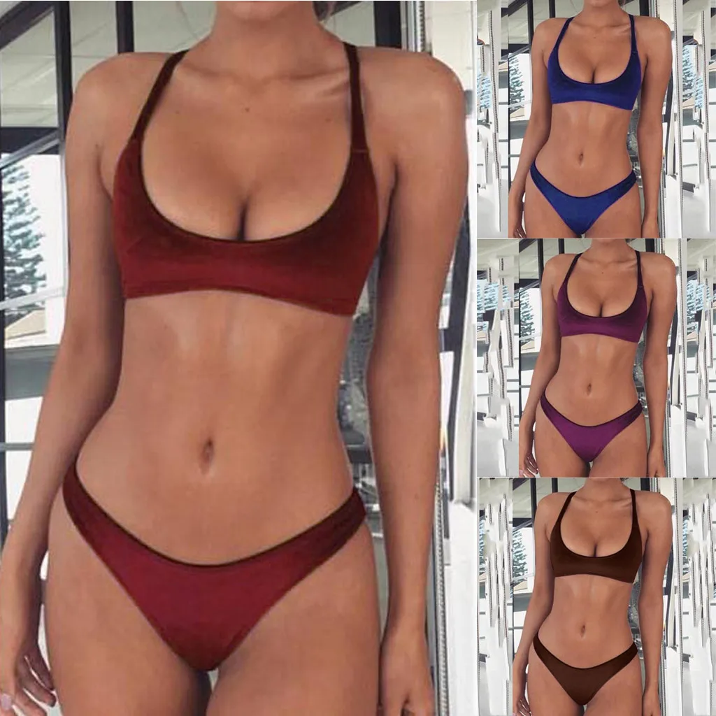 Бикини пуш ап купальник 2018 новый сексуальный цветочный сетчатый цельный женский