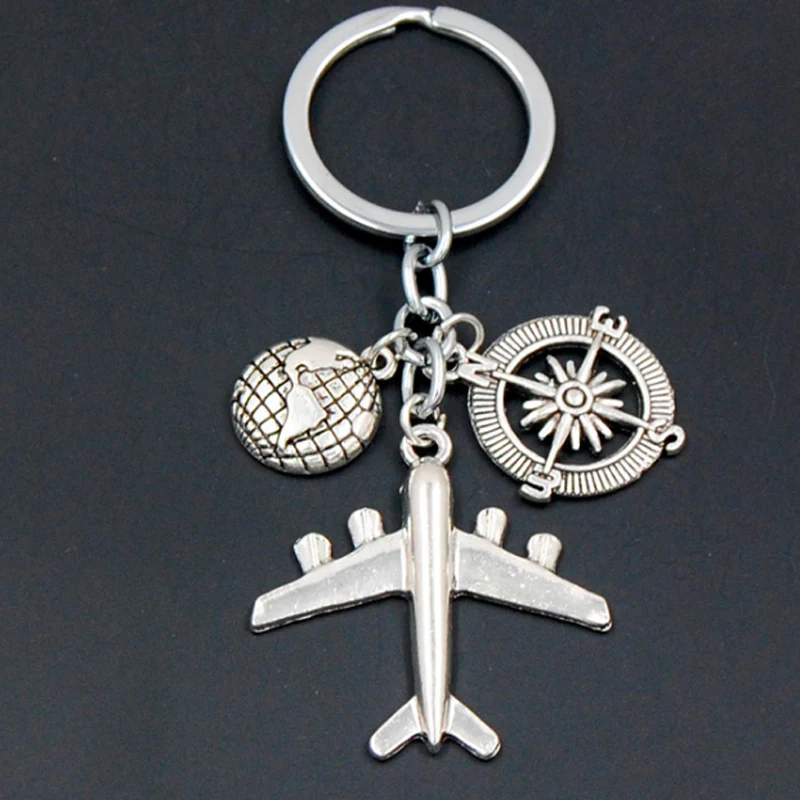 Новые авиакомпании модель металический брелок для ключей с Воздушный самолет