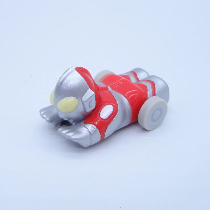Аниме 1/16 Масштаб Окрашенные фигурки Ultraman тачки 7 шт./компл. мини Экшн инерционные