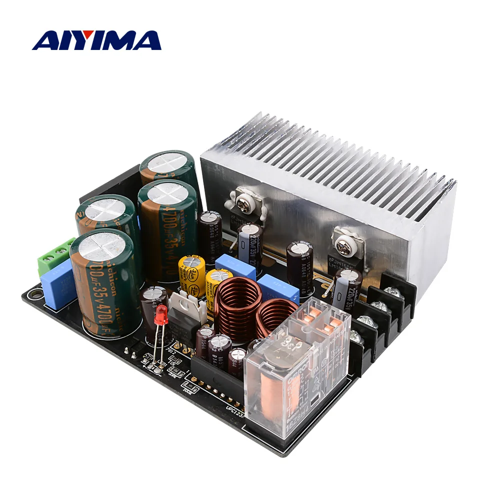 AIYIMA Mini LM1875 домашний усилитель мощности плата 2 0 канала 36Wx2 HiFi стерео звук динамик