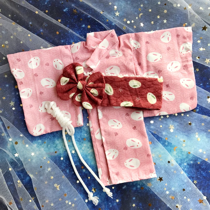 Кукла Одежда кукла 1/6 кукла в кимоно платье с большим бантом для 1/6 BJD SD 30 см кукла аксессуары с вишневым рисунком кролика