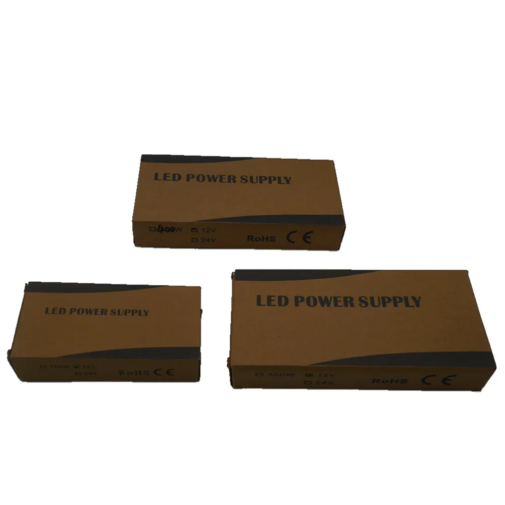 Новый 100% большой Мощность источник питания с защитой от дождя AC/DC 12 V 150 W/350 W/400 W IP65