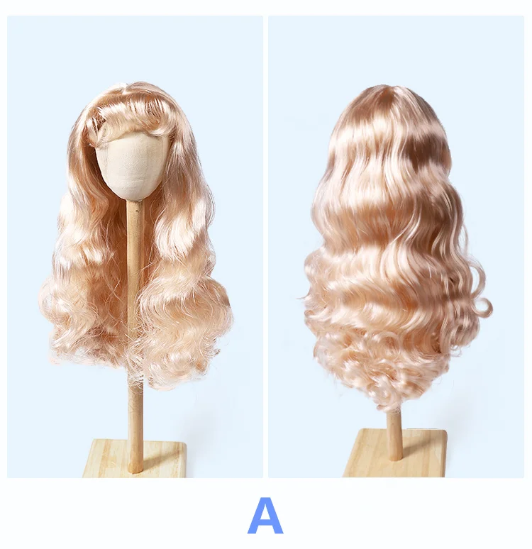 Like a picture Парик для 1/3 BJD куклы различные стили различных цветов парик подарок игрушка - Цвет: Like a picture