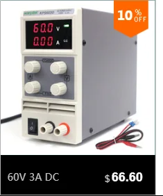 KORAD KA3005P Высокоточный Программируемый Регулируемый цифровой источник питания постоянного тока 30 В/5А R232 и USB Подключение компьютера 220 В