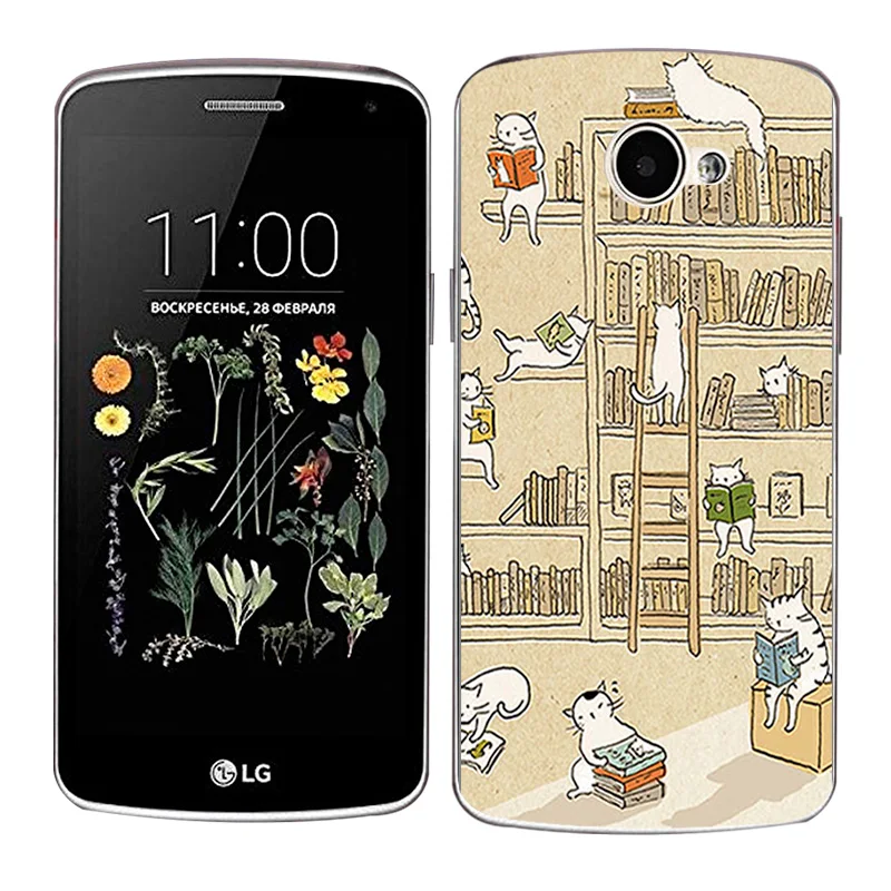 Чехол для LG K5 с цветочным рисунком, роскошный мягкий чехол из ТПУ для LG K5 X220 X220DS 5," K 5, чехол для телефона, задняя крышка для LG K5 Funda