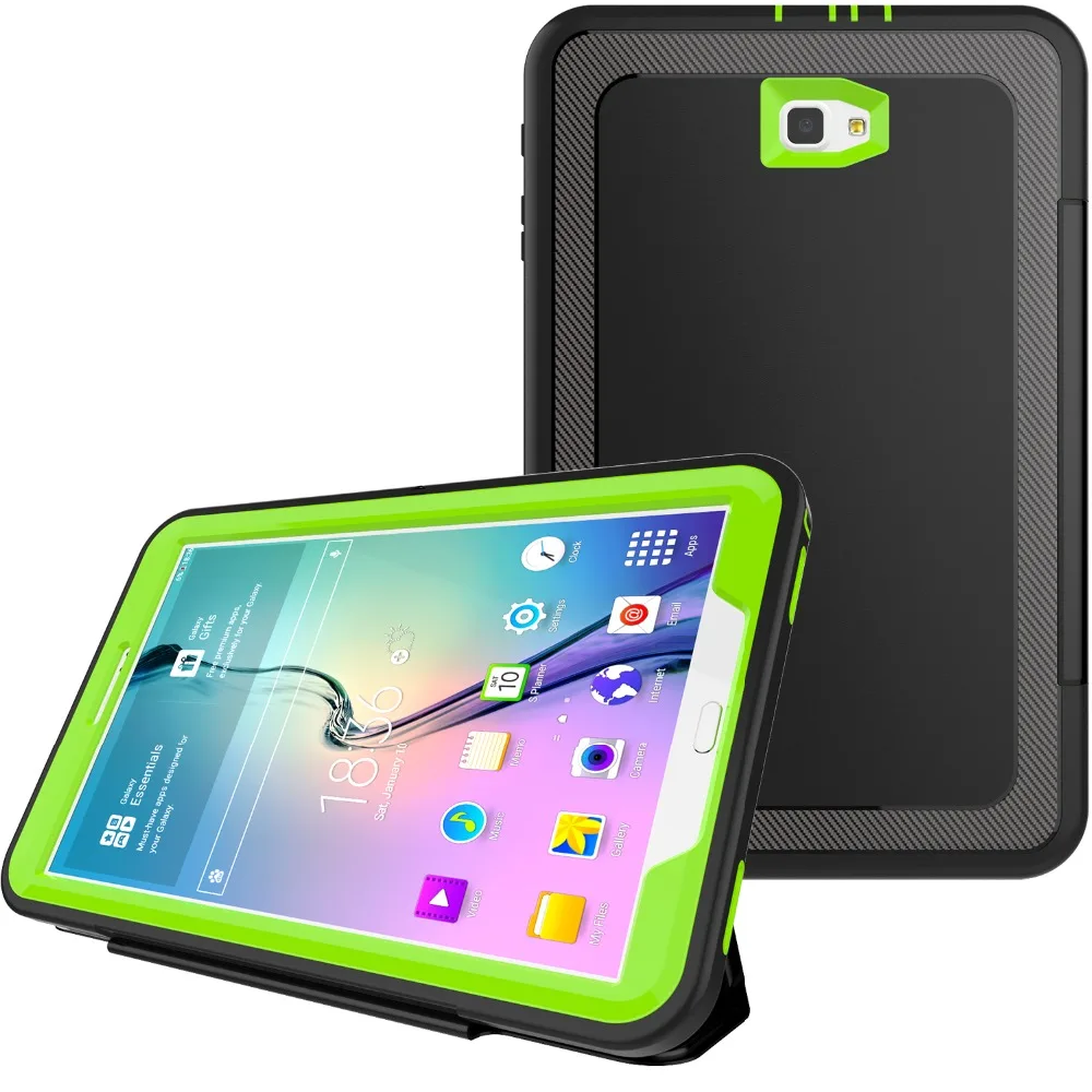 Для Samsung Galaxy Tab A6 10 1 T580 T585 детский безопасный ударопрочный жесткий чехол из ТПУ с