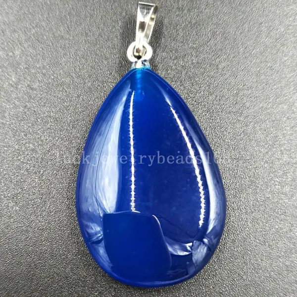 Carnelian C5409 Малахитовый тигровый глаз Сердолик Синий Песок Unikate Howlite Кристалл Золотой Камень капли воды кулон из бисера WFH521 - Окраска металла: Carnelian C5409