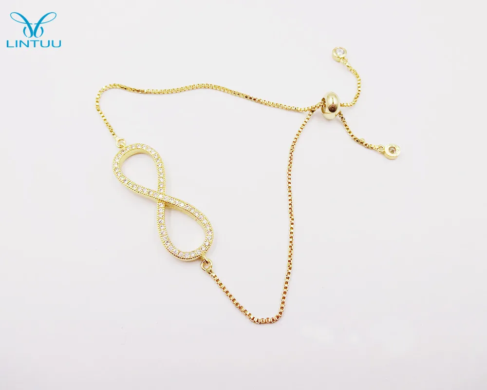 High Quality Tiny Cubic Zirconia Crystal Pave Tube evil hand infinity flower lip leaf Bracelets women with Adjustable Slide Lock | Украшения