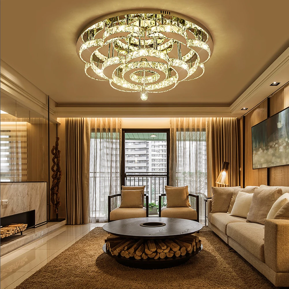 brief design modern LED chandelier lamp AC110v 220V lustre ceiling lights for home | Освещение