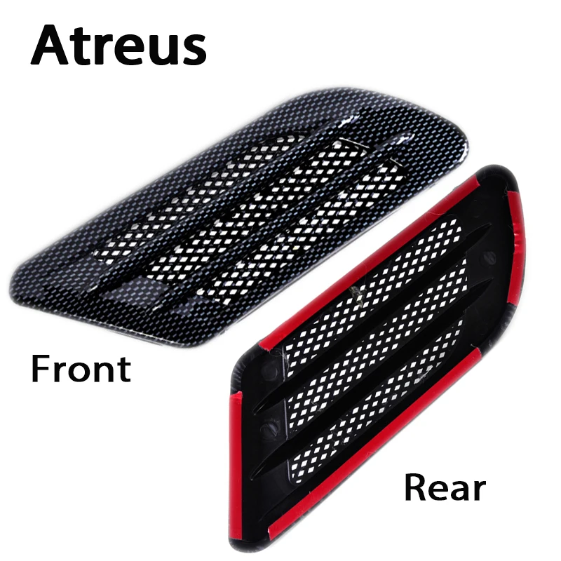 Atreus 2 шт. автомобиль крыло из углеродного волокна устанавливаемое на