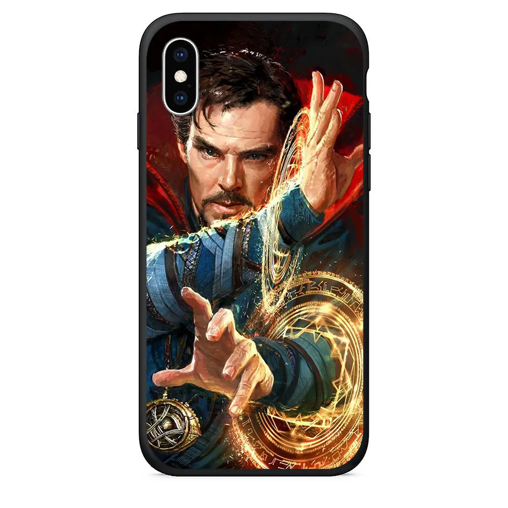 Черный мягкий ТПУ милый чехол для iphone xs max силиконовый 8 Plus чехлы 6 6S 5 SE Coque |