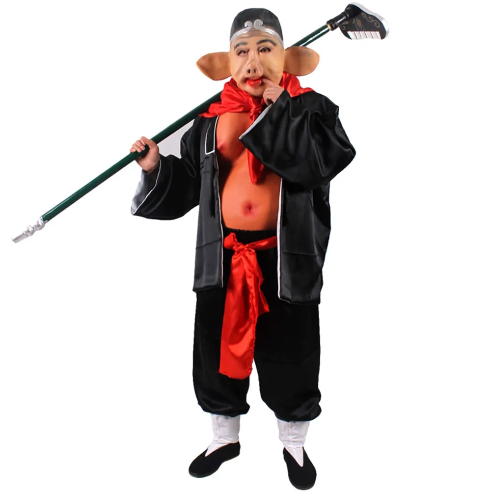 Китайский древний классический сценический костюм Си юцзи Древний китайский Чжу